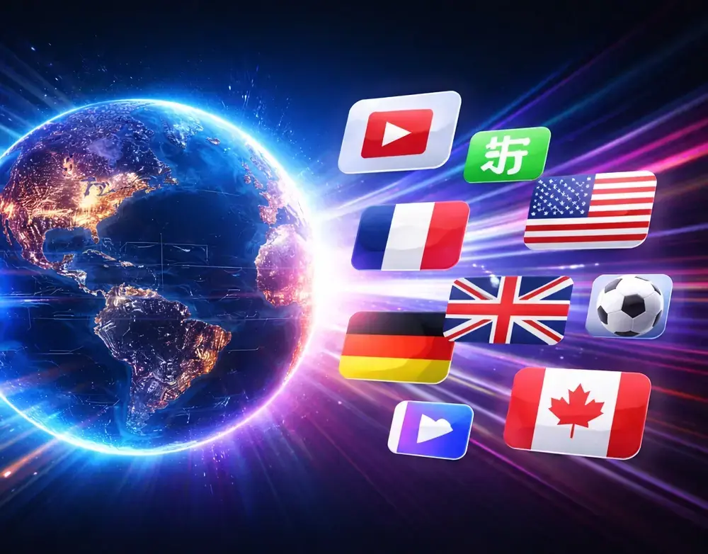 What is IPTV: TV channels delivered over the internet around the world